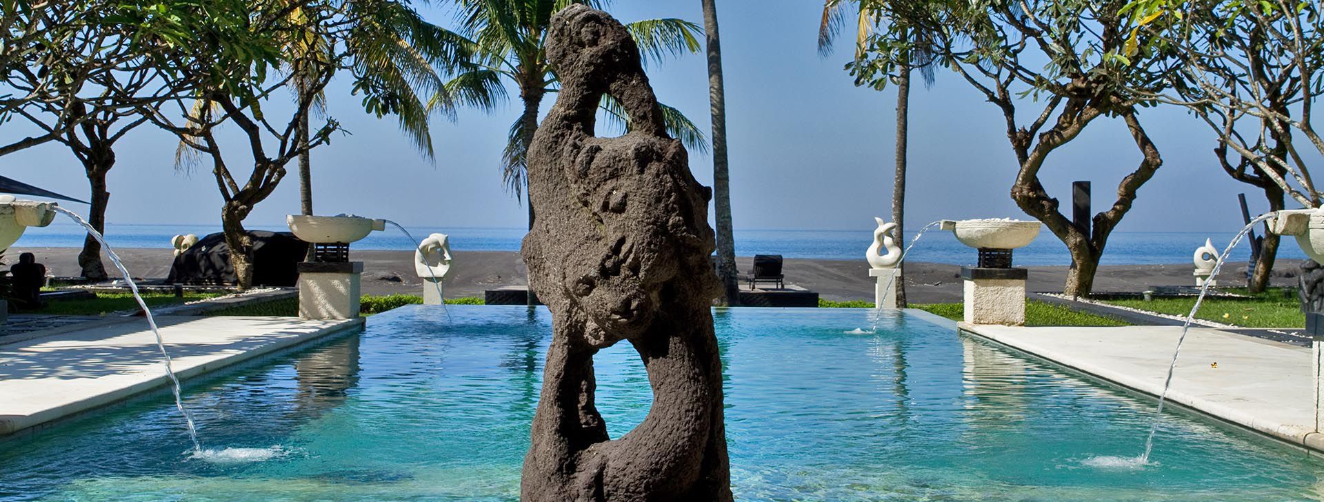 The Ylang Ylang - art with seaview backdrop